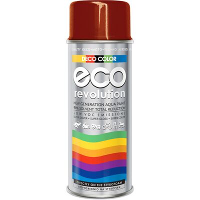 DECO COLOR Lakier Eco Revolution Ral 3000 czerwony ognisty 0,4 l