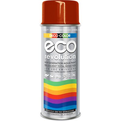 DECO COLOR Lakier Eco Revolution Ral 3020 czerwony 0,4 l