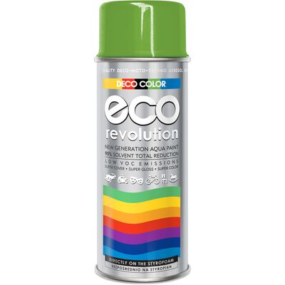 DECO COLOR Lakier Eco Revolution Ral 6018 zielony jasny 0,4 l