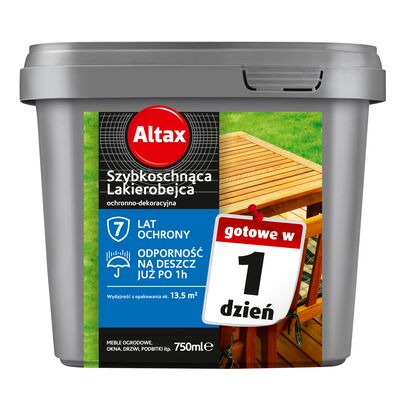 Altax Lakierobejca szybkoschnąca ochronno - dekoracyjna 0,75 l venge