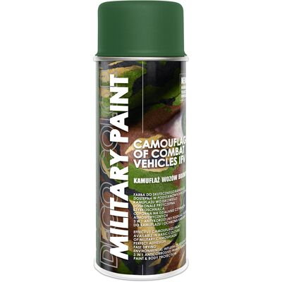 DECO COLOR Farba do kamuflażu Military Paint Ral 6003 olive green 0,4 l