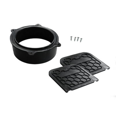 Zestaw 2 x ścianka czołowa zamknięta 100 x 90 + odpływ dolny średnica 110 cm