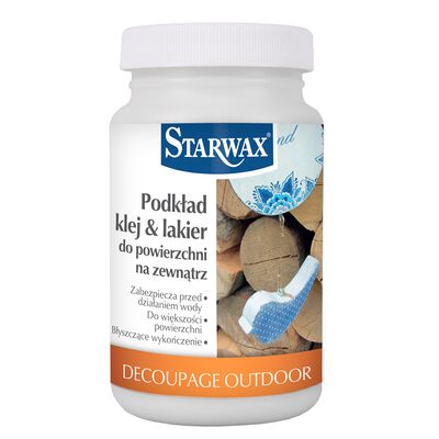 Decoupage na zewnątrz 3w1 - podkład, klej i lakier, 236 ml Starwax