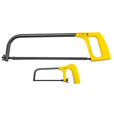 TOPEX Piły do metalu 150 mm i 300 mm, zestaw 2 sztuki