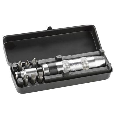 TOPEX Wkrętak udarowy, zestaw 7 sztuk