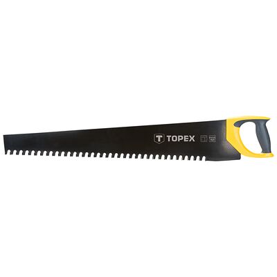 TOPEX Piła do bloczków z betonu komórkowego 600 mm, 34 zęby z nakładkami widiowymi