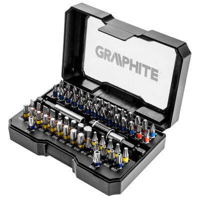 GRAPHITE Zestaw bitów, 60 sztuk