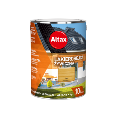Altax Lakierobejca żywiczna 5 l dąb