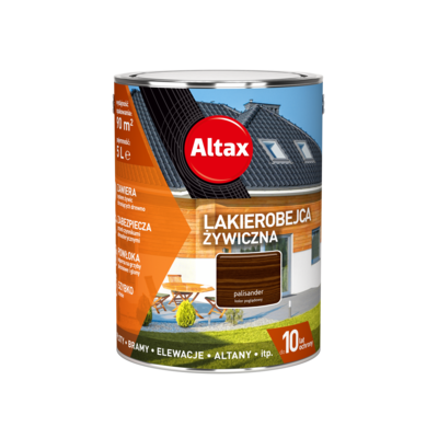 Altax Lakierobejca żywiczna 5 l palisander