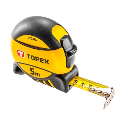 TOPEX Miara zwijana stalowa 5 m x 19 mm