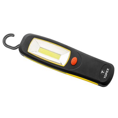 Lampa warsztatowa, 3 x AA, COB TOPEX