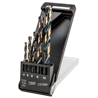 GRAPHITE Wiertło do metalu HSS-CNC, 124°, 