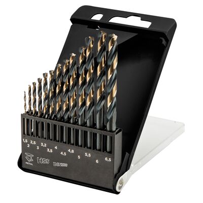 GRAPHITE Wiertło do metalu HSS-CNC, 124°, 