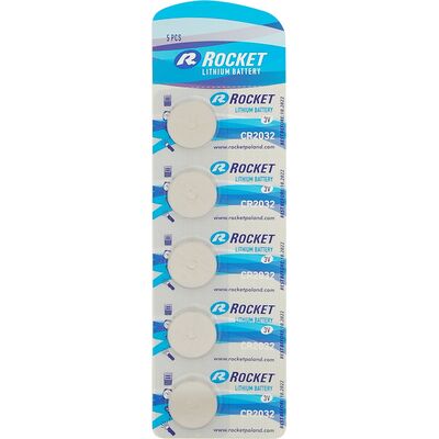 Baterie CR2032 blister 5 sztuk ROCKET