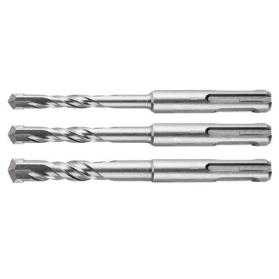 VERTO Zestaw wierteł do betonu SDS, zestaw 3 sztuki - 6, 8, 10 x 110 mm