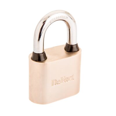 Kłódka 50 mm, 3 klucze DEFORT