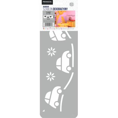 Primacol Szablon dekoracyjny border nr 131 Cars Decorative