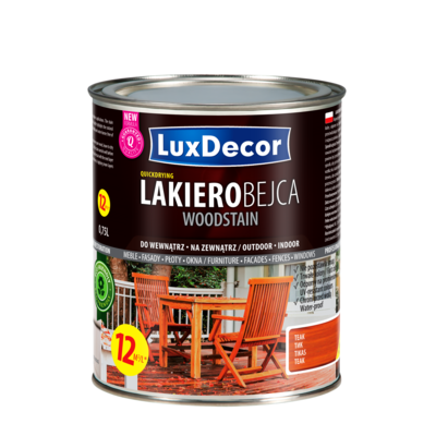LuxDecor Lakierobejca  teak 0,75 l