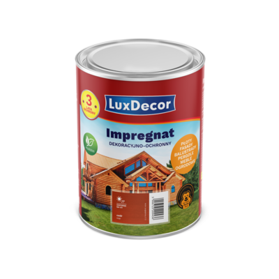LuxDecor Impregnat akrylowy ochronno-dekoracyjny cedr 1 l