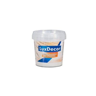 Szpachla do drewna biała LuxDecor 600 g