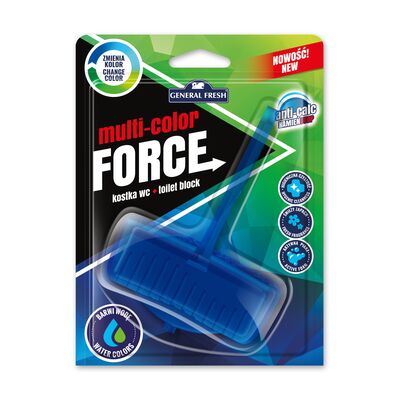 Kostka WC Multi Color Force 45 g morze General Fresh