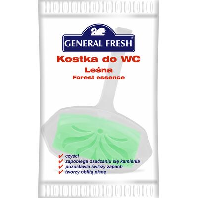 Kostka WC folia, 35 g, las, General Fresh