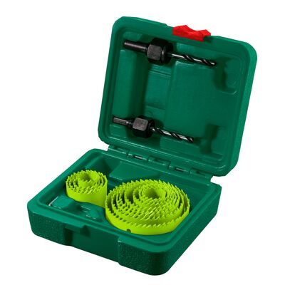 VERTO Zestaw otwornic, 14 sztuk