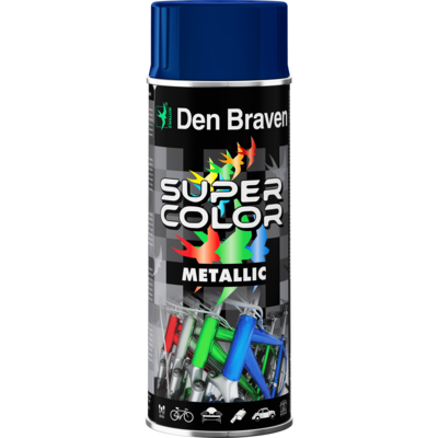 DEN DRAVEN Lakier w aerozolu metalic 400 ml niebieski