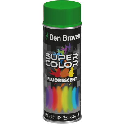 DEN DRAVEN Lakier w aerozolu fluorescencyjny 400 ml zielony