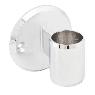 Uchwyt boczny balustrady Ø32 przelotowy chrom