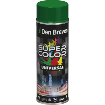 DEN DRAVEN Lakier w aerozolu uniwersalny 400 ml ciemnozielony