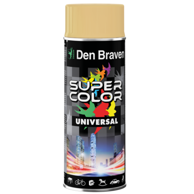 DEN DRAVEN Lakier w aerozolu uniwersalny 400 ml beżowy