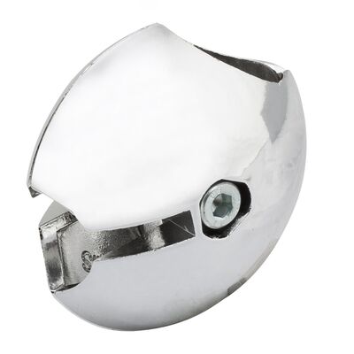 Złącze prostopadłe Ø25 chrom