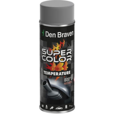 Lakier wysokotemperaturowy 400 ml aluminium