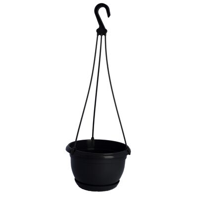 Doniczka MALTA wisząca 19 cm antracyt