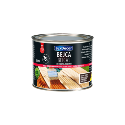 LuxDecor Bejca do drewna ciemny orzech 0,2 l