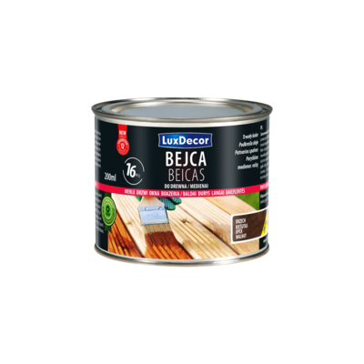 LuxDecor Bejca do drewna orzech 0,2 l