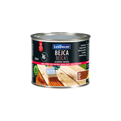 LuxDecor Bejca do drewna teak 0,2 l