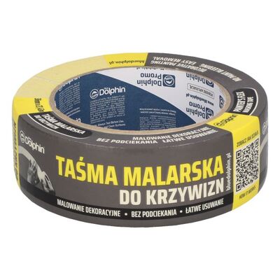 Blue Dolphin taśma malarska do krzywizn 36 mm x 30 yd