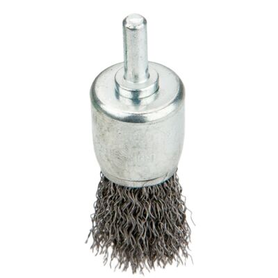 VERTO Szczotka druciana pędzelkowa z trzpieniem 24 mm