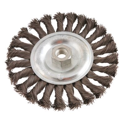 VERTO Szczotka druciana tarczowa 150 mm x M14