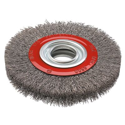 GRAPHITE Szczotka druciana tarczowa 125 x 20 mm, INOX