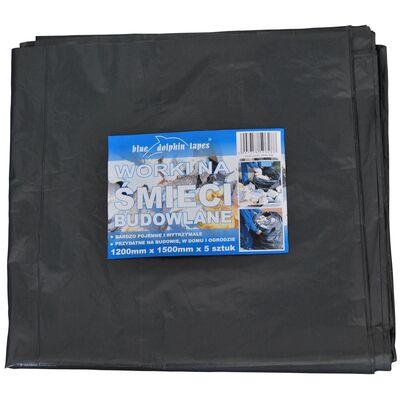 Worki na śmieci budowlane 1200 x 1500 mm