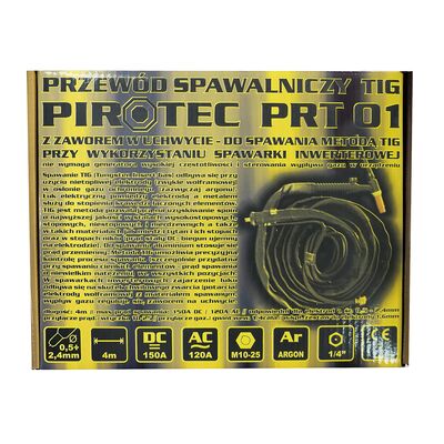 Przewód spawalniczy TIG PRT 01 PIROTEC