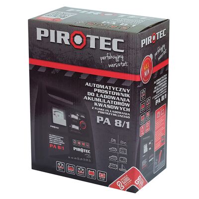 Prostownik automatyczny PA 8 x 1 PIROTEC