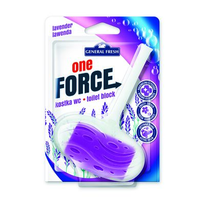 Kostka WC blistra, One Force, 40 g, lawenda, General Fresh