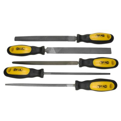 Condor Pilnik do metalu 200 mm, zestaw: 5 sztuk