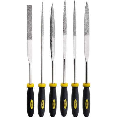 Drel Pilnik iglak diamentowy 160 mm, zestaw: 6 sztuk