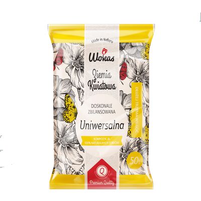 Ziemia uniwersalna kwiatowa 50 l Wokas