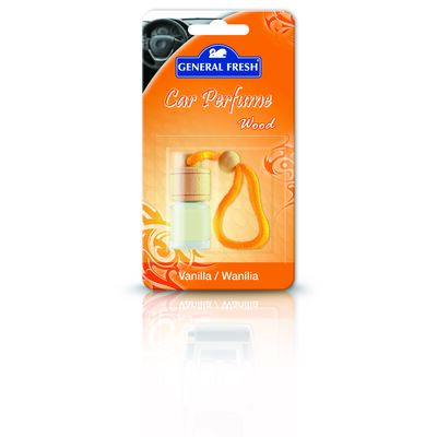 Odświeżacz samochodowy Wood blister 5 ml wanilia General Fresh